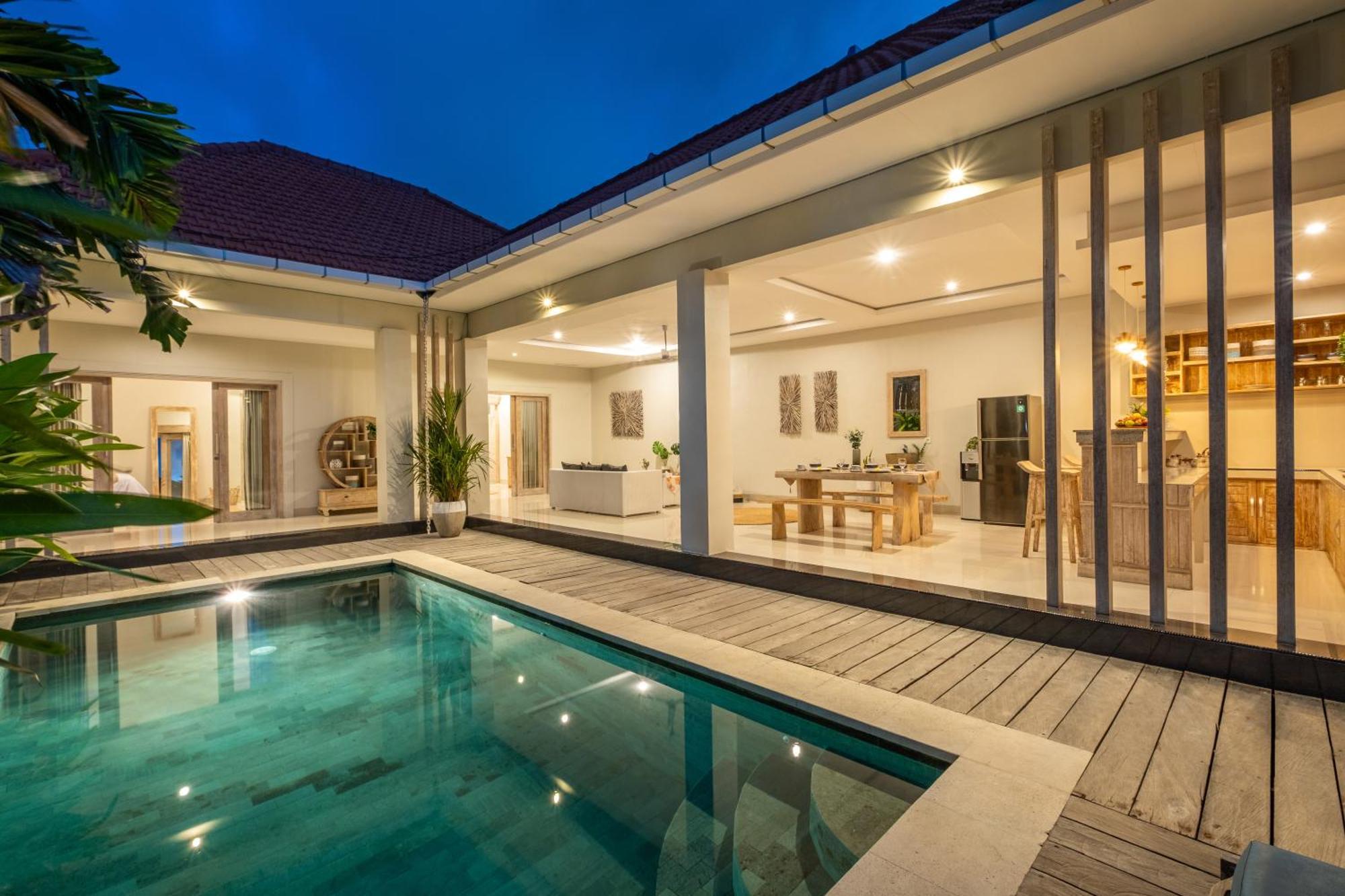 ☆ Villa Larissa ☆ Seminyak 2Br Pool Kuta Petitenget Exteriör bild