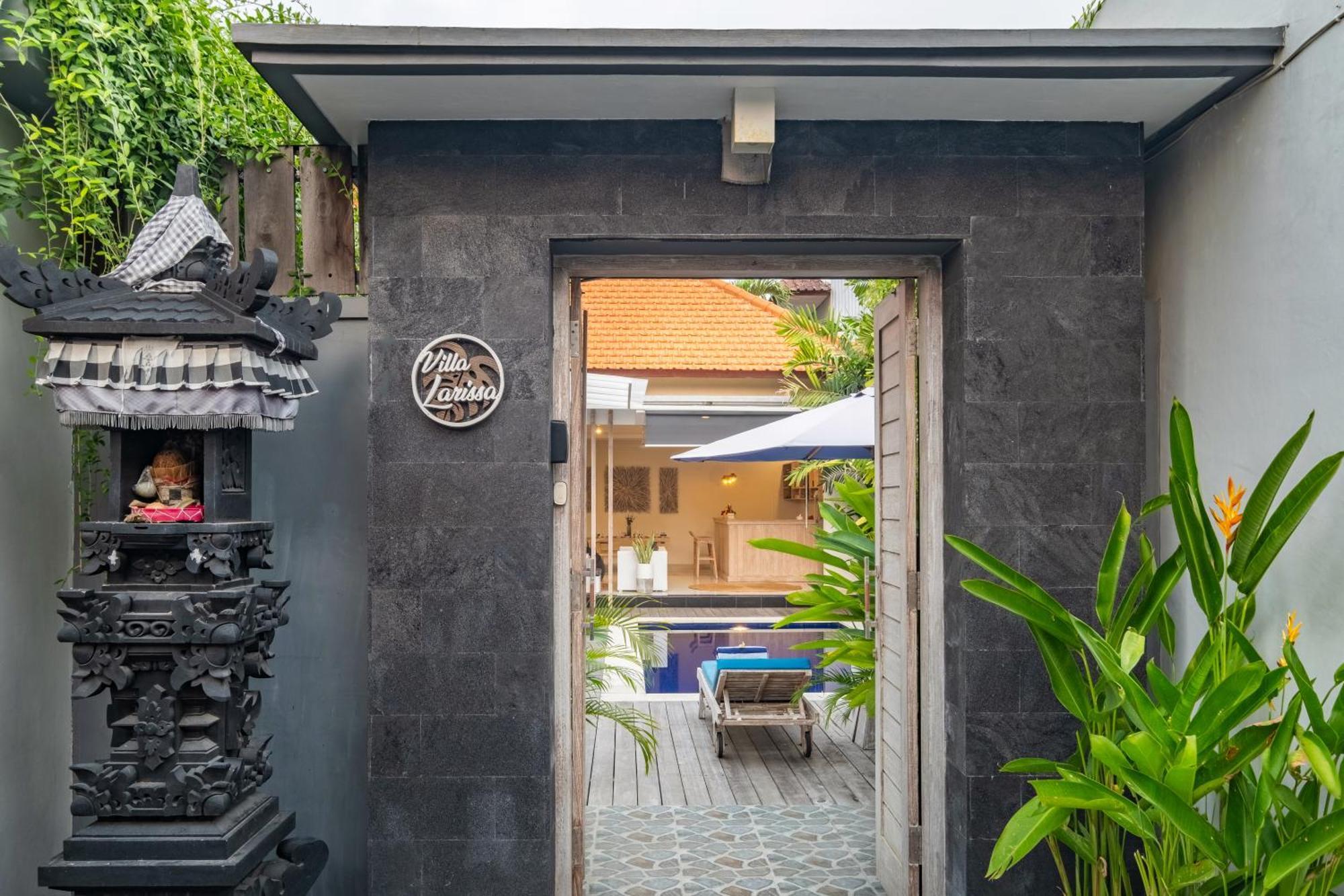 ☆ Villa Larissa ☆ Seminyak 2Br Pool Kuta Petitenget Exteriör bild